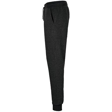 Джоггеры Jumbo, черный меланж, размер XL