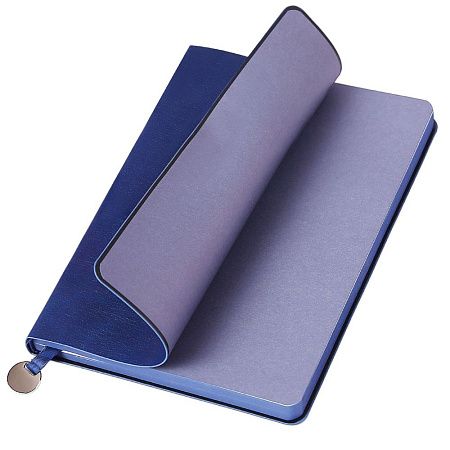 Ежедневник A5 недатированный Impero в мягком переплёте, темно-синий