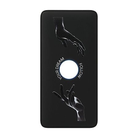 Внешний аккумулятор с подсветкой Ancor PD Plus 20000 mAh, черный