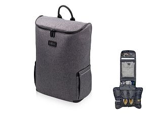 Водостойкий Рюкзак-органайзер Marko Polo для ноутбука 15.6'', цвет: серый