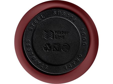 Вакуумная термокружка c кнопкой «Guard», soft-touch, 400 мл