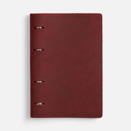 Ежедневник inStream, недатированный, красный