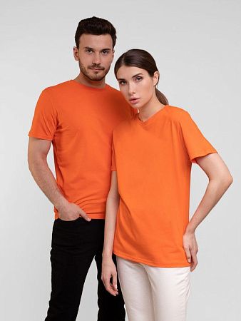 Футболка Premium, оранжевая, размер 5XL