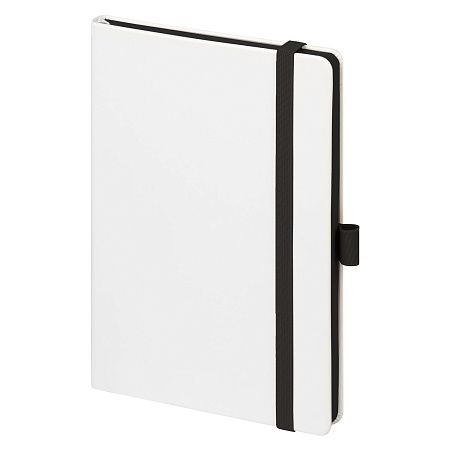 Ежедневник Арктик (Arctic) недатированный, белый/черный