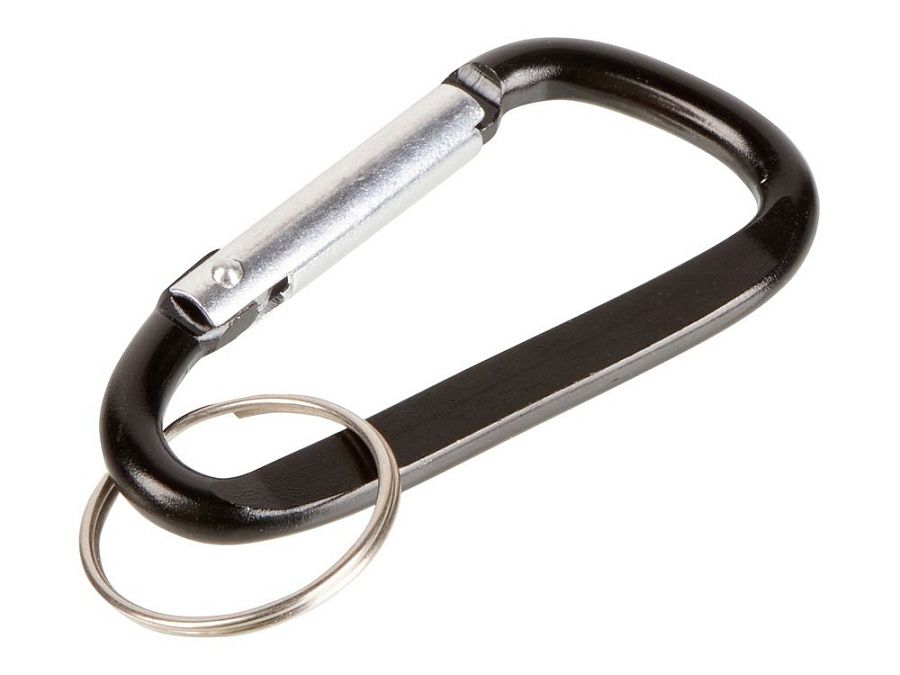 Брелок-карабин из переработанного алюминия «Alumina»