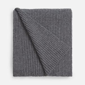 Шарф Laconi, темно-серый меланж