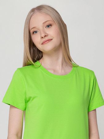 Футболка женская T-bolka Lady, зеленое яблоко, размер XL v2