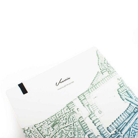 Блокнот линованный Pininfarina ITALIAN BEAUTY VENEZIA из каменной бумаги, А5