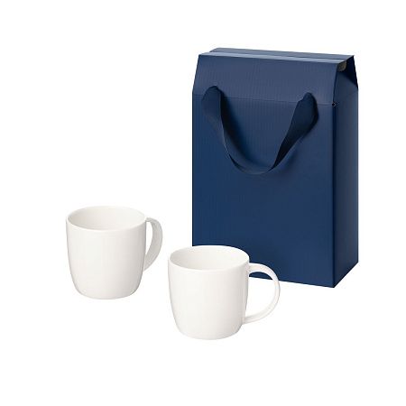 Подарочный набор Дафна (Dafna) в коробке-пакете (две фарфоровых кружки)