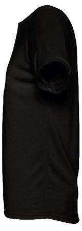 Футболка унисекс Sporty 140, черная, размер L