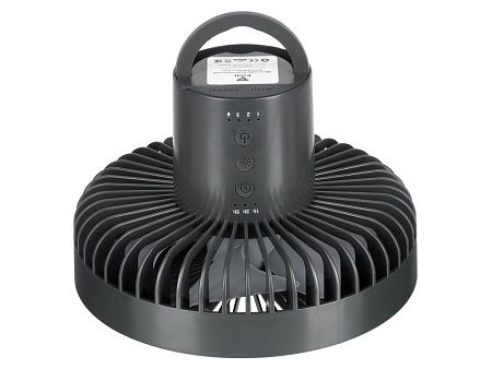 Портативный вентилятор с фонарем «Jon»