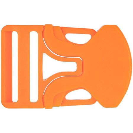 Застежка-пряжка односторонняя Triden, оранжевый неон