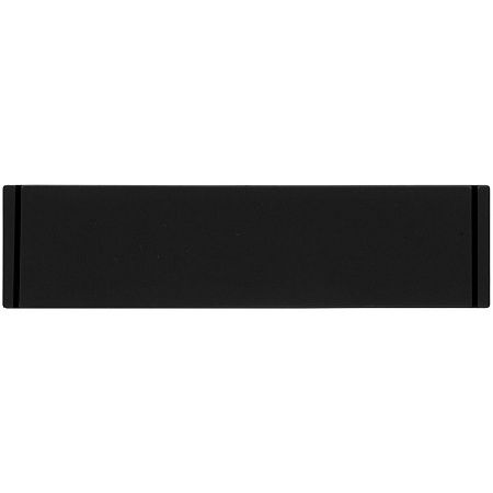 Лейбл из ПВХ Dzeta, S, черный