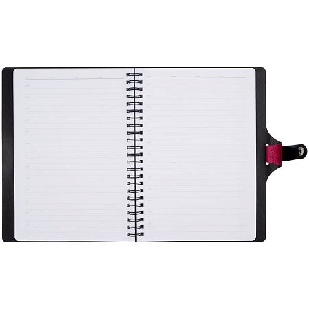 Ежедневник Strep Front на заказ, недатированный, малиновый