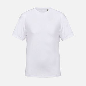 Футболка спортивная унисекс Storm, черная под нанесение