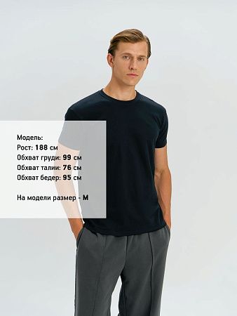 Футболка унисекс Regent 150, черная, размер XXS