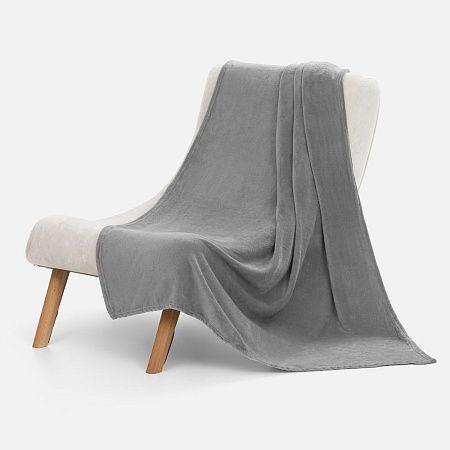 Плед Plush, серый