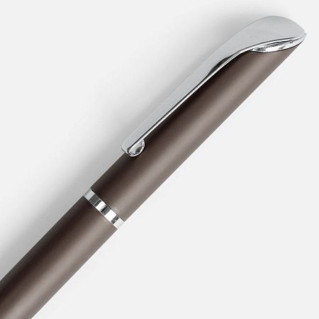 Ручка шариковая Glide, коричневая