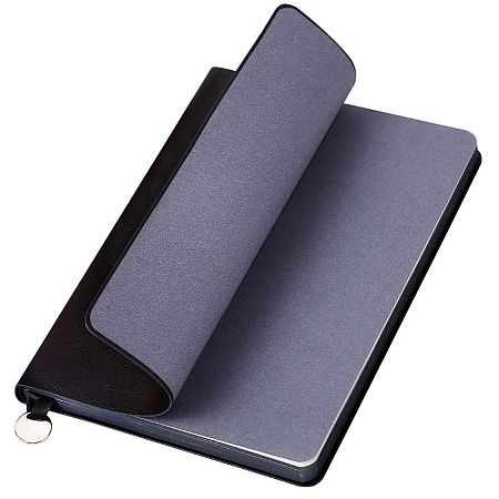 Ежедневник A5 недатированный Impero в мягком переплёте, черный