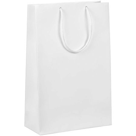 Пакет бумажный с ламинацией Lami L, белый