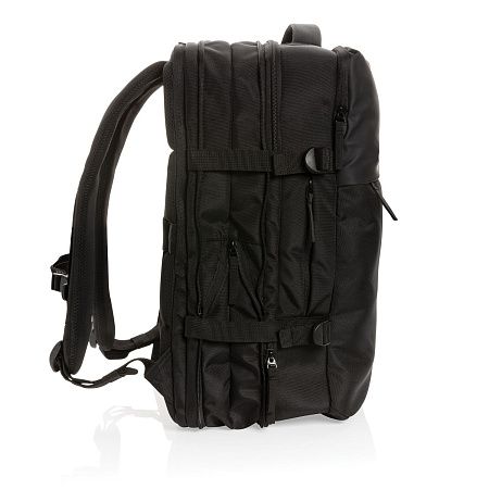 Рюкзак для путешествий Swiss Peak из rPET AWARE™ с регулируемым объемом, 15.6"