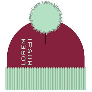 Шапка на заказ Tricksy Fullur, акрил