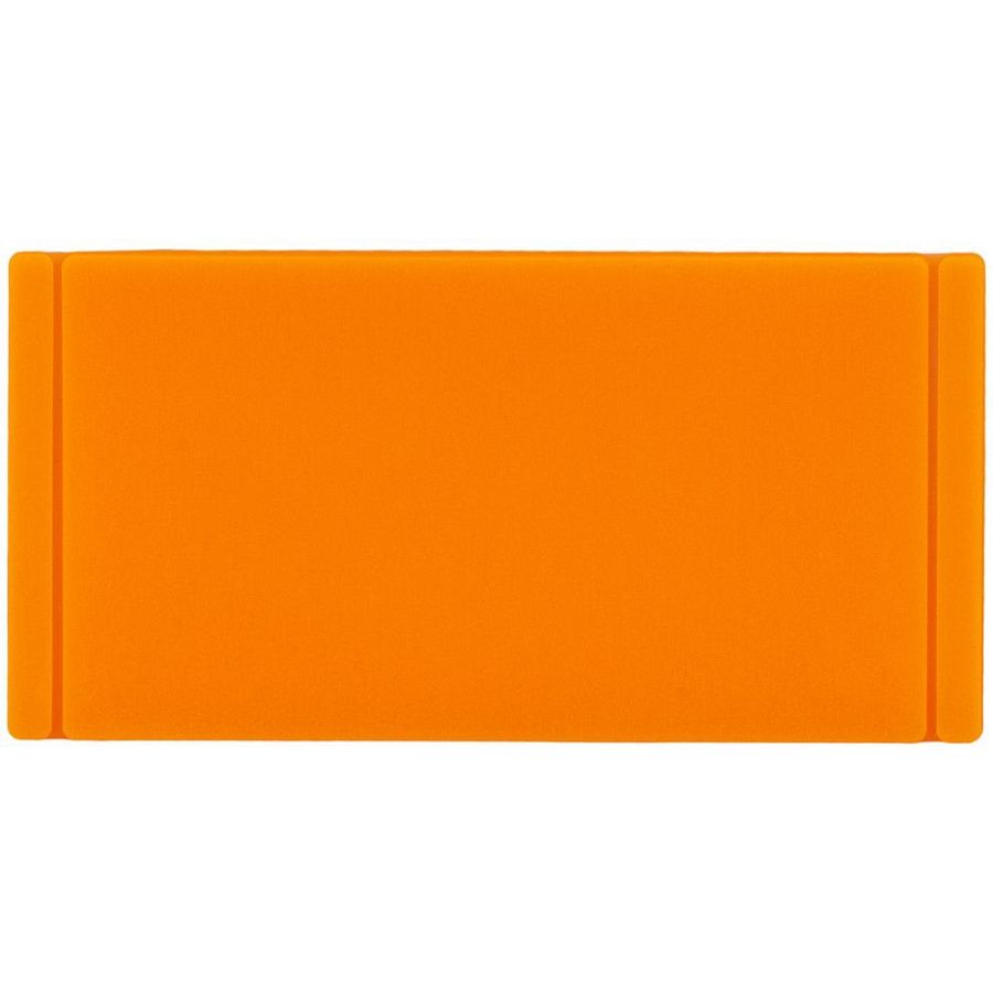 Лейбл из ПВХ Dzeta, XS, оранжевый неон