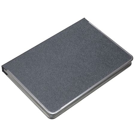 Ежедневник Frame Metal, недатированный, серый