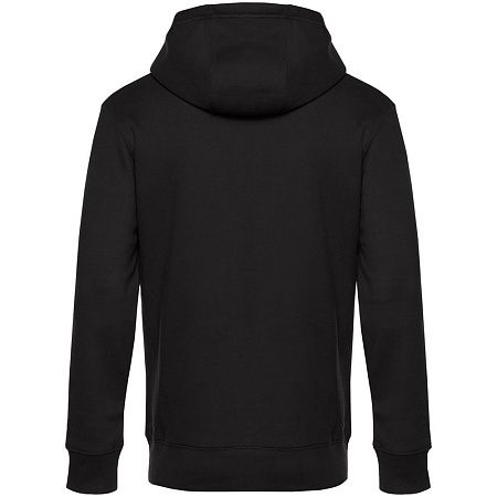Толстовка с капюшоном унисекс King, черная, размер S