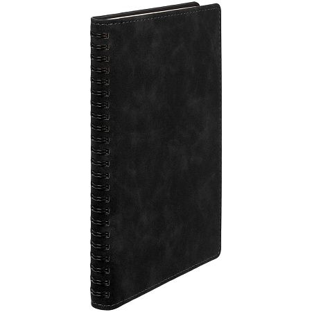 Ежедневник Spring Urban на заказ, недатированный, черный