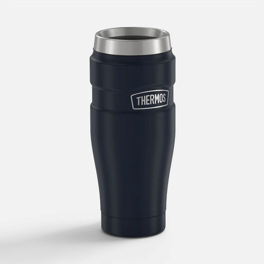 Термокружка King 470, темно-синяя