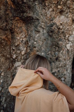 Халат-пончо VINGA Tolo, 100 x 95 см, 360 г/м²