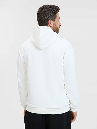 Худи унисекс оверсайз Songo, молочно-белое, размер XS/S