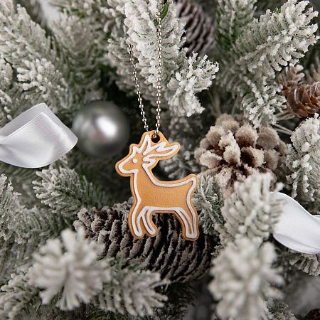 Мини-подвеска «Пряник», 3D-печать на заказ, олень