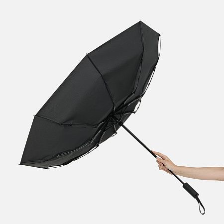 Зонт складной Ribbo, черный
