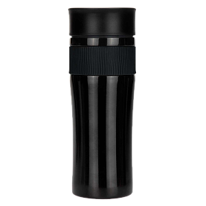 Термокружка вакуумная Поло (Polo), черная