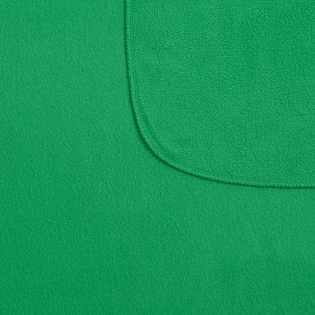 Флисовый плед Warm&Peace, зеленый