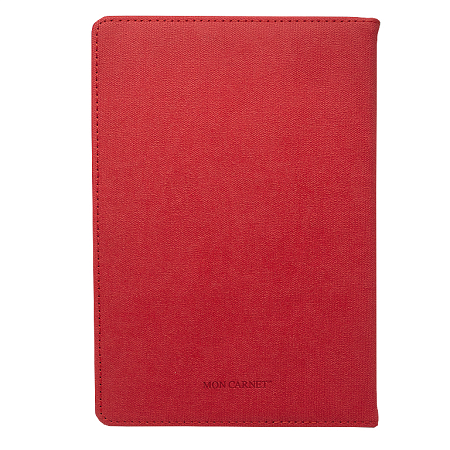 Ежедневник Smart Combi Sand А5, красный, недатированный, в твердой обложке с поролоном