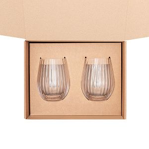 Подарочный набор 2 стакана для воды Бланш (Blanche)