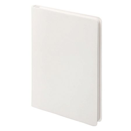 Ежедневник Flexy Buffalo А5, белый, недатированный, в гибкой обложке