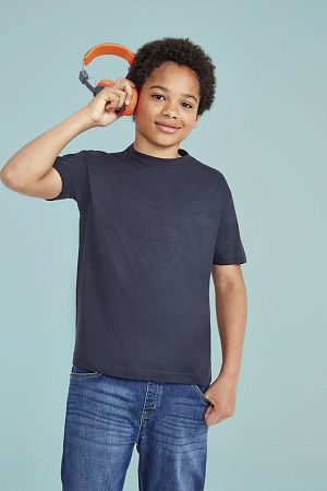Футболка детская Regent Kids 150, кобальт (темно-синяя), размер 6 лет (106-116 см)