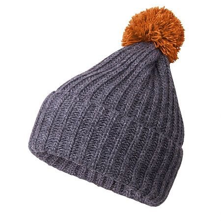 Шапка и шарф GoSnow с ярким помпоном и кисточками