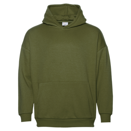 Худи унисекс STAN оверсайз интерсофт 320, 69, Оливковый хаки,  (36)  (44/XS)
