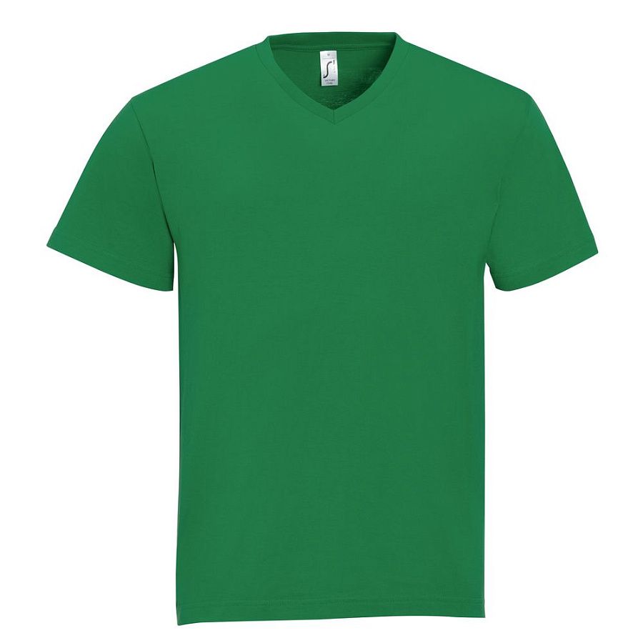 Футболка мужская с V-образным вырезом Victory 150, белая под нанесение