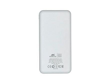 Внешний аккумулятор с быстрой зарядкой QC/PD VA2532, 10000 mAh