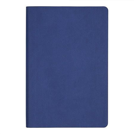 Ежедневник Flexy Latte Soft Touch B6, синий, недатированный, в гибкой обложке