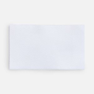 Лейбл тканевый Epsilon, M, белый