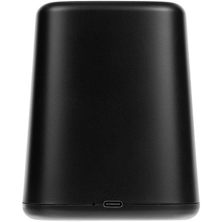 Настольный органайзер с зарядкой, лампой, вентилятором и подсветкой логотипа powerTower, черный