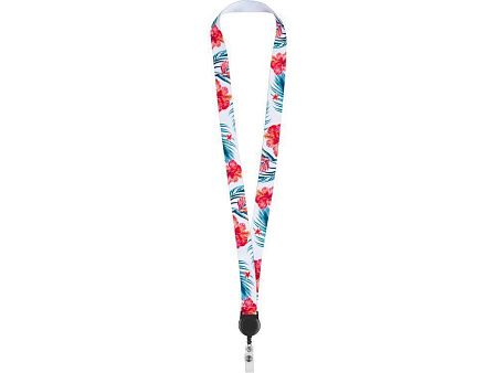 Ланъярд под сублимацию с ретрактором, 2 см