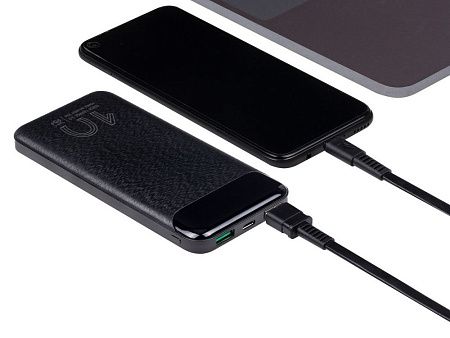 Внешний аккумулятор с дисплеем, 10000 mAh